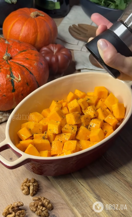 Какой вкусный салат приготовить с запеченной тыквой: ароматное осеннее блюдо для праздничного стола