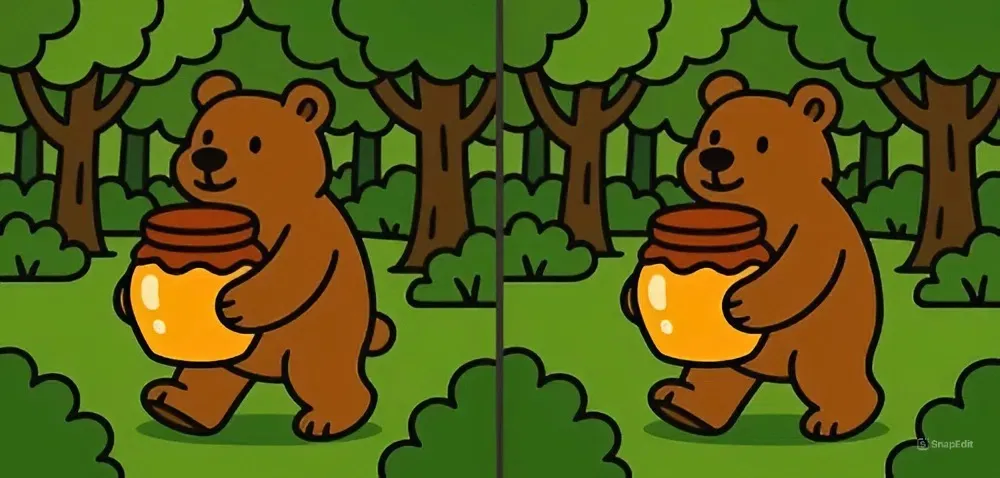 Де відмінності? Весела головоломка для уважних