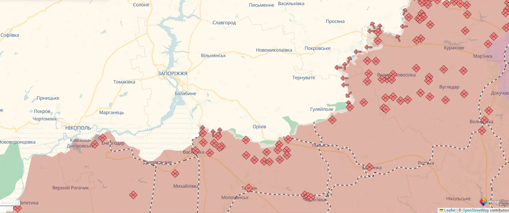 "Ворог збільшив кількість ударів": на півдні ситуація має тенденції до загострення – Сили оборони