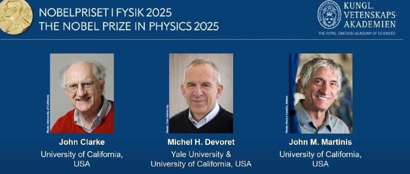 Названо лауреатів Нобелівської премії з фізики