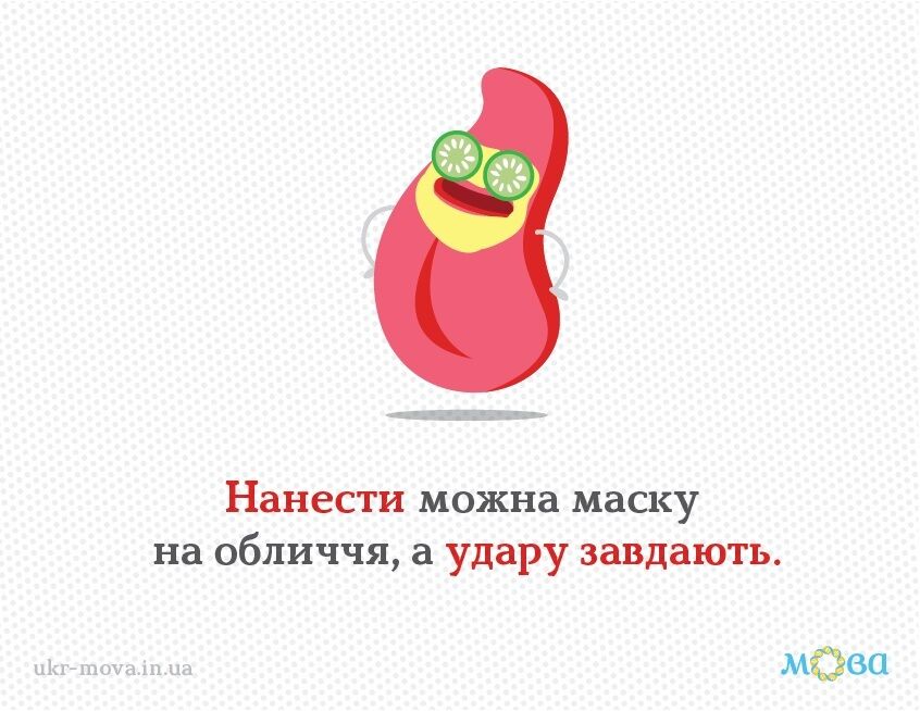Удар "наносять" или "завдають"? Как правильно на украинском