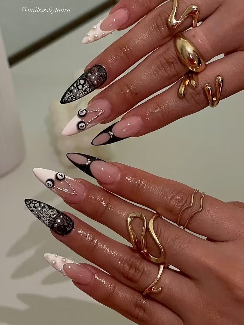 Мереживні нігті – модний тренд жовтня: який вигляд має манікюр, що приваблює і лякає водночас