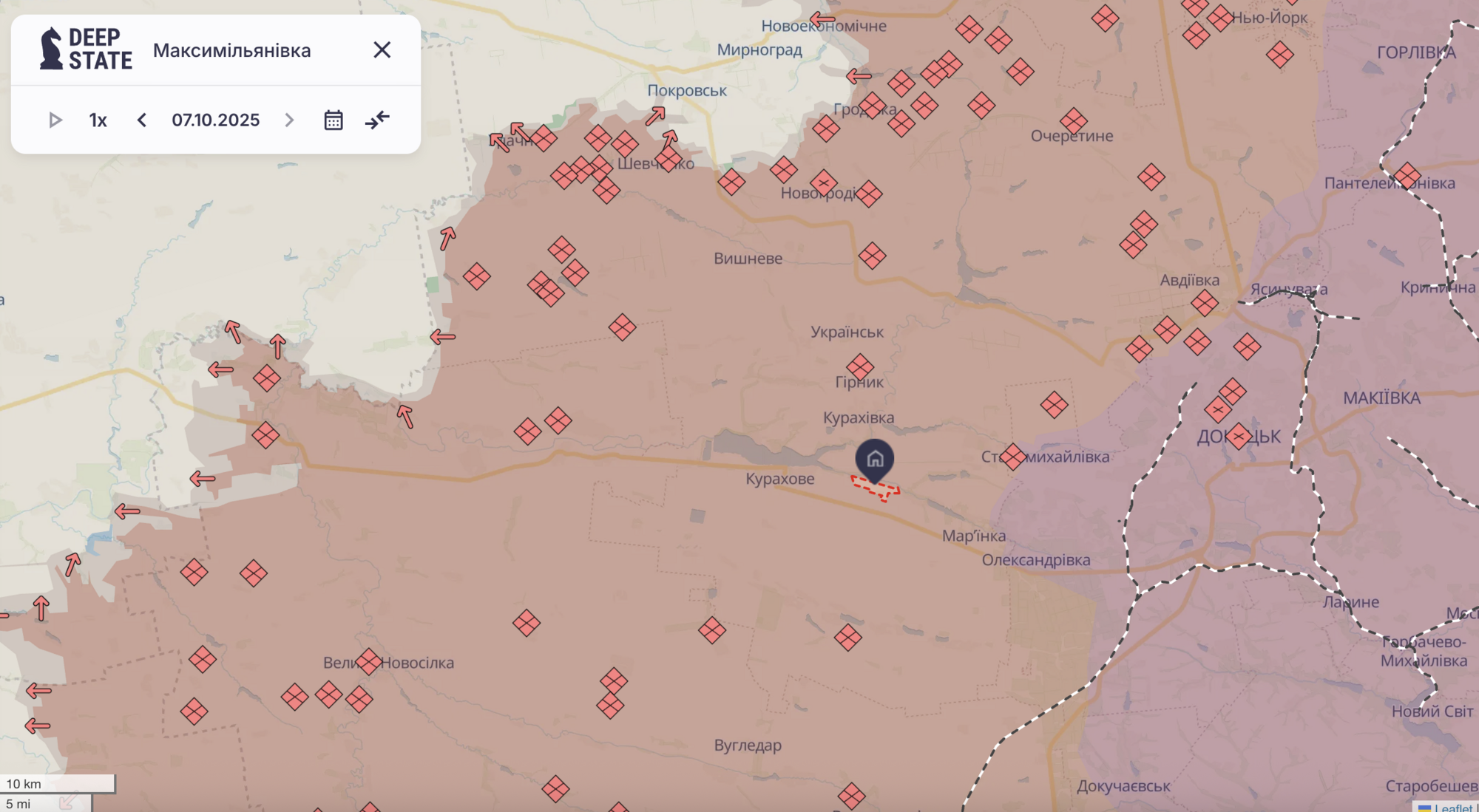 Шикарные кадры: на Кураховском направлении Нацгвардия уничтожила технику и личный состав РФ. Видео