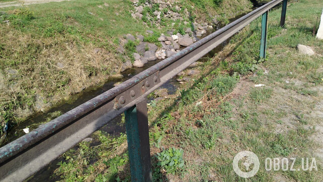 Закарпатье в 30-х годах: в сети показали необычный мост из железнодорожных рельсов