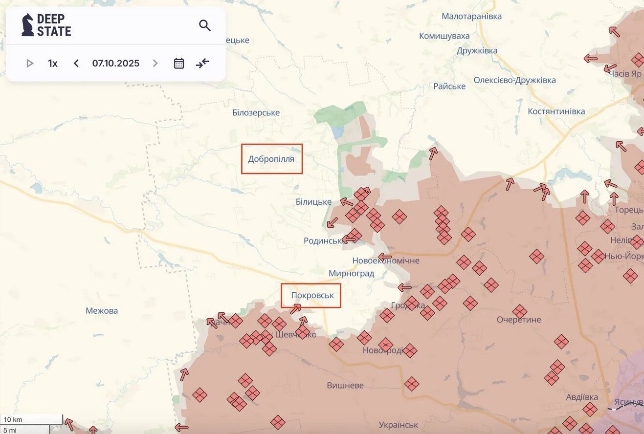 Звільнено 180,8 кв. км Донеччини: Сирський розповів про перебіг Добропільської контрнаступальної операції