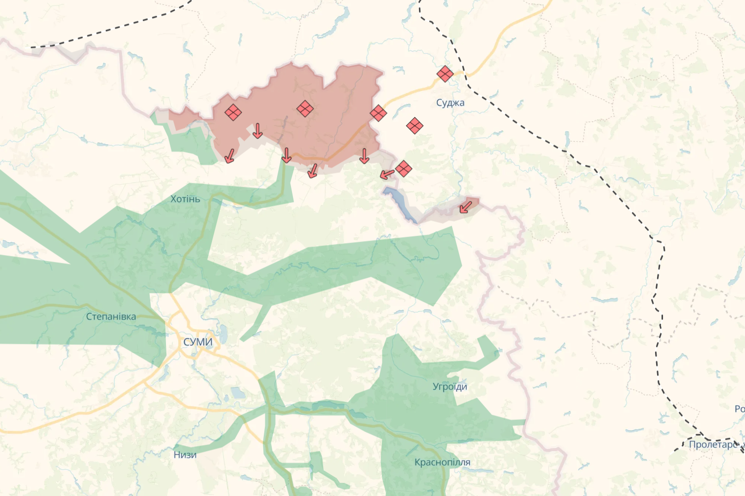 "Ось буханка, у ній згоріло п'ять бійців": окупант показав "дорогу смерті" на Сумщині і поскаржився на українські дрони. Відео