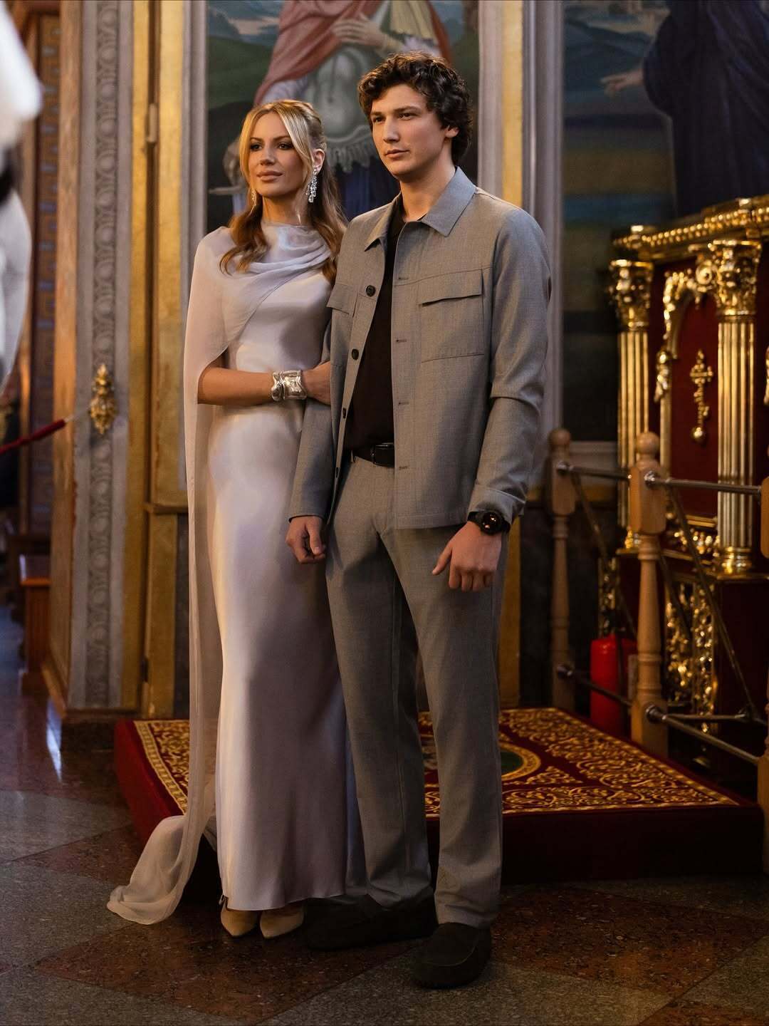 "Очень готовились к этому событию": Леся Никитюк покрестила сына и раскрыла его имя. Фото с таинства