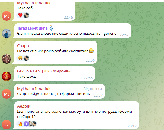 Нова форма збірної України з футболу на ЧС-2026 викликала неоднозначні відгуки в мережі. Фото