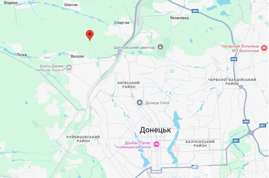 Удар по складу "Шахедов" в Донецке: обнародованы спутниковые снимки последствий попадания. Фото