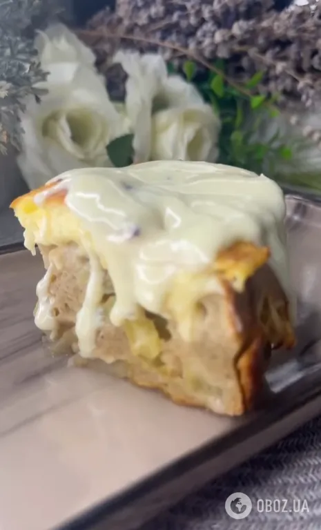 Ніжний яблучний пиріг із заварним кремом: кращий за звичну шарлотку