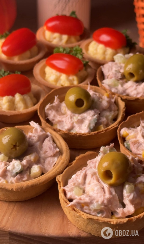 З чим подати тарталетки на святковий стіл: топ-2 ідеї начинок