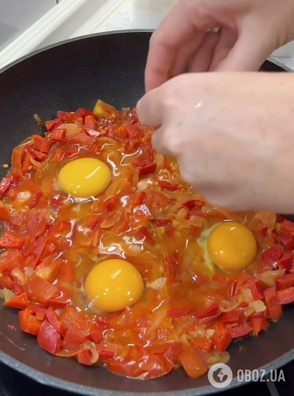 Полезная и вкусная шакшука с овощами для завтрака: рецепт очень полезного блюда за 5 минут