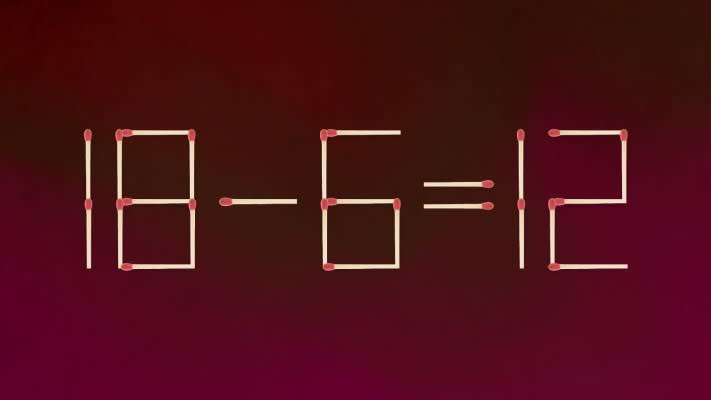 Куди треба перемістити сірник? Головоломка на кмітливість