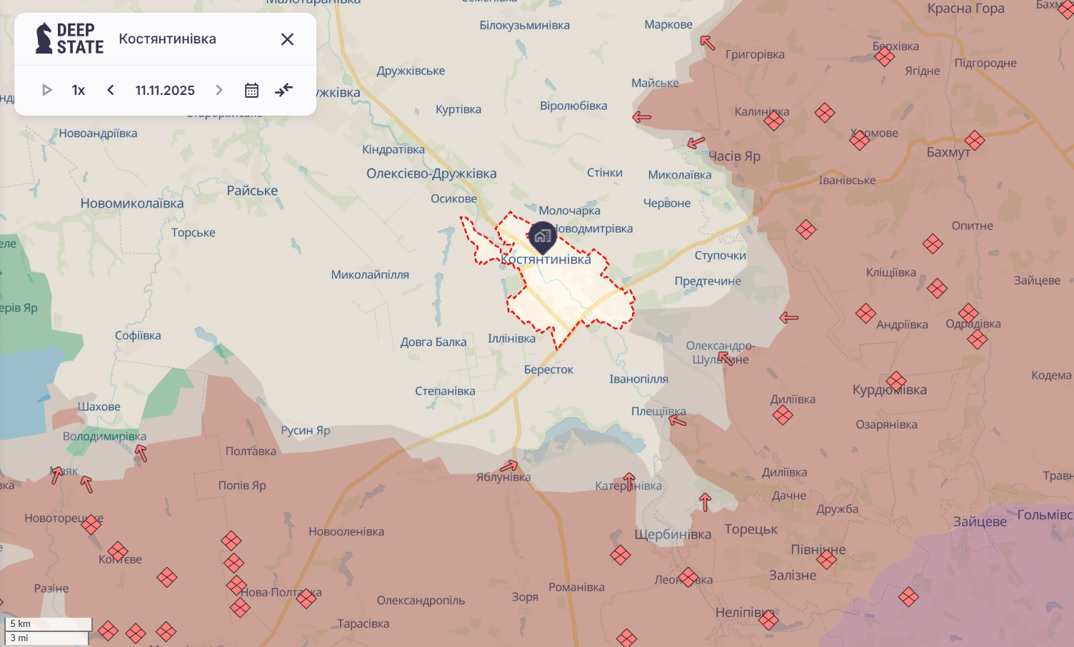 Оккупанты пытались прорваться в Константиновку под прикрытием тумана, но получили мощный отпор. Видео
