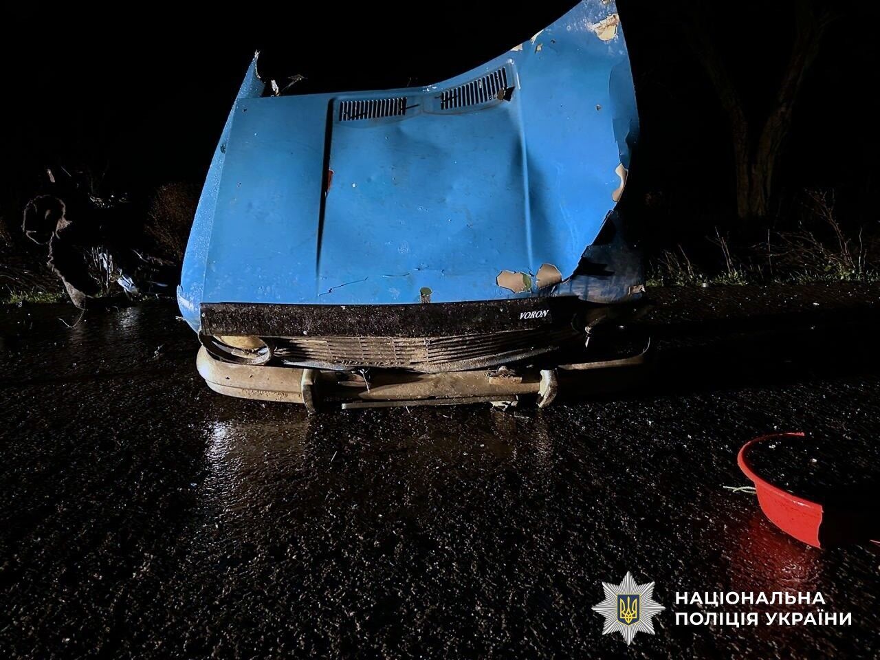 Водитель не справился с управлением: на Херсонщине в ДТП погибли три человека. Фото