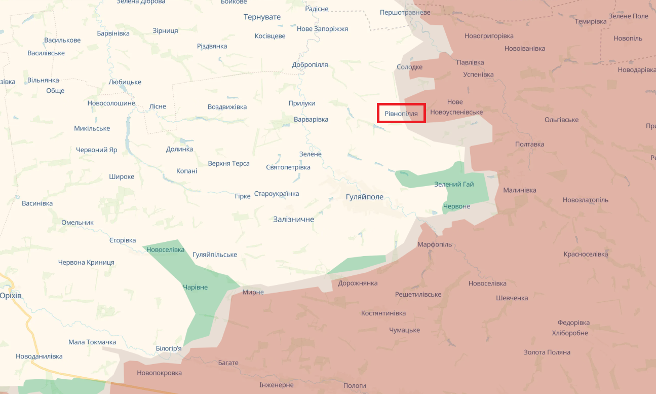 Украинские подразделения отошли из Ровнополья, но продвижение врага остановлено – Силы обороны юга