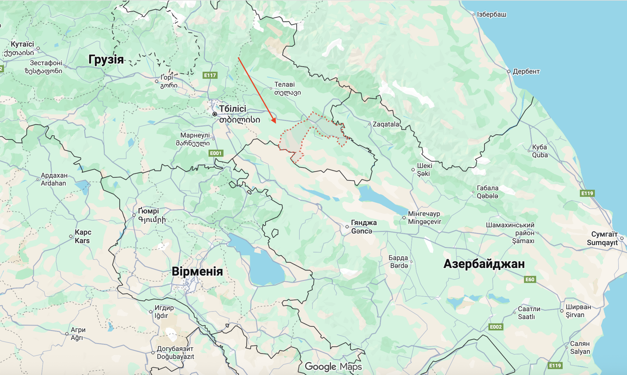 Турецкий военный самолет упал на границе Азербайджана и Грузии, на борту было 20 человек: все подробности