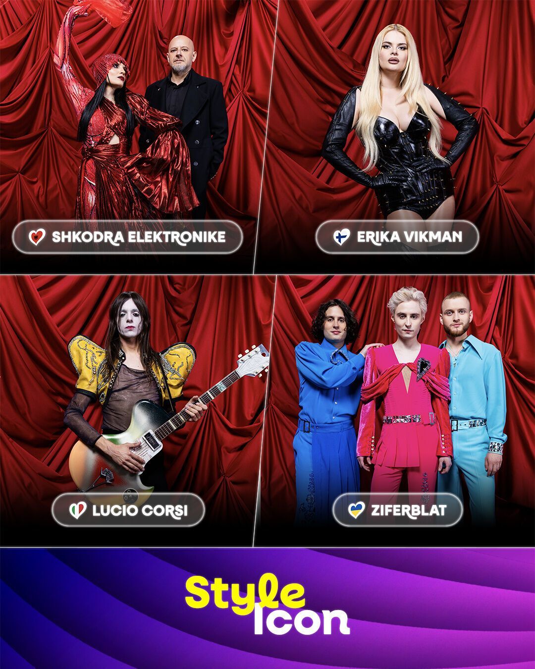 Ziferblat номинировали как "Икон стиля" Евровидения 2025 за костюмы, которые украинцы высмеивали в сети