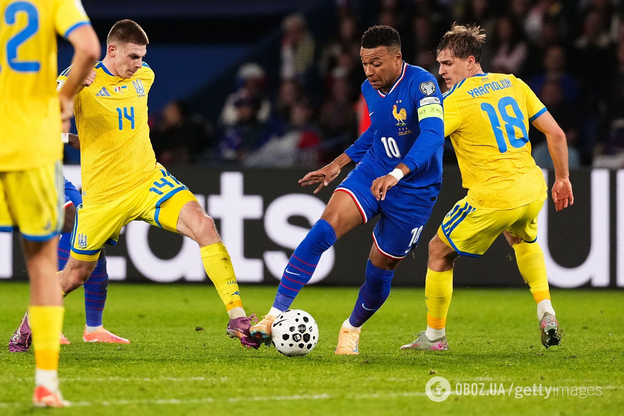 Збірну України з футболу розгромлено Францією у відборі на ЧС-2026. Відео
