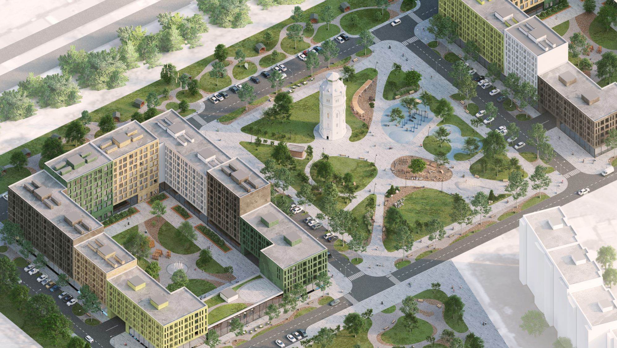 Для переселенцев из Мариуполя построят жилой квартал в Белой Церкви: проект уже получил архитектурный концепт