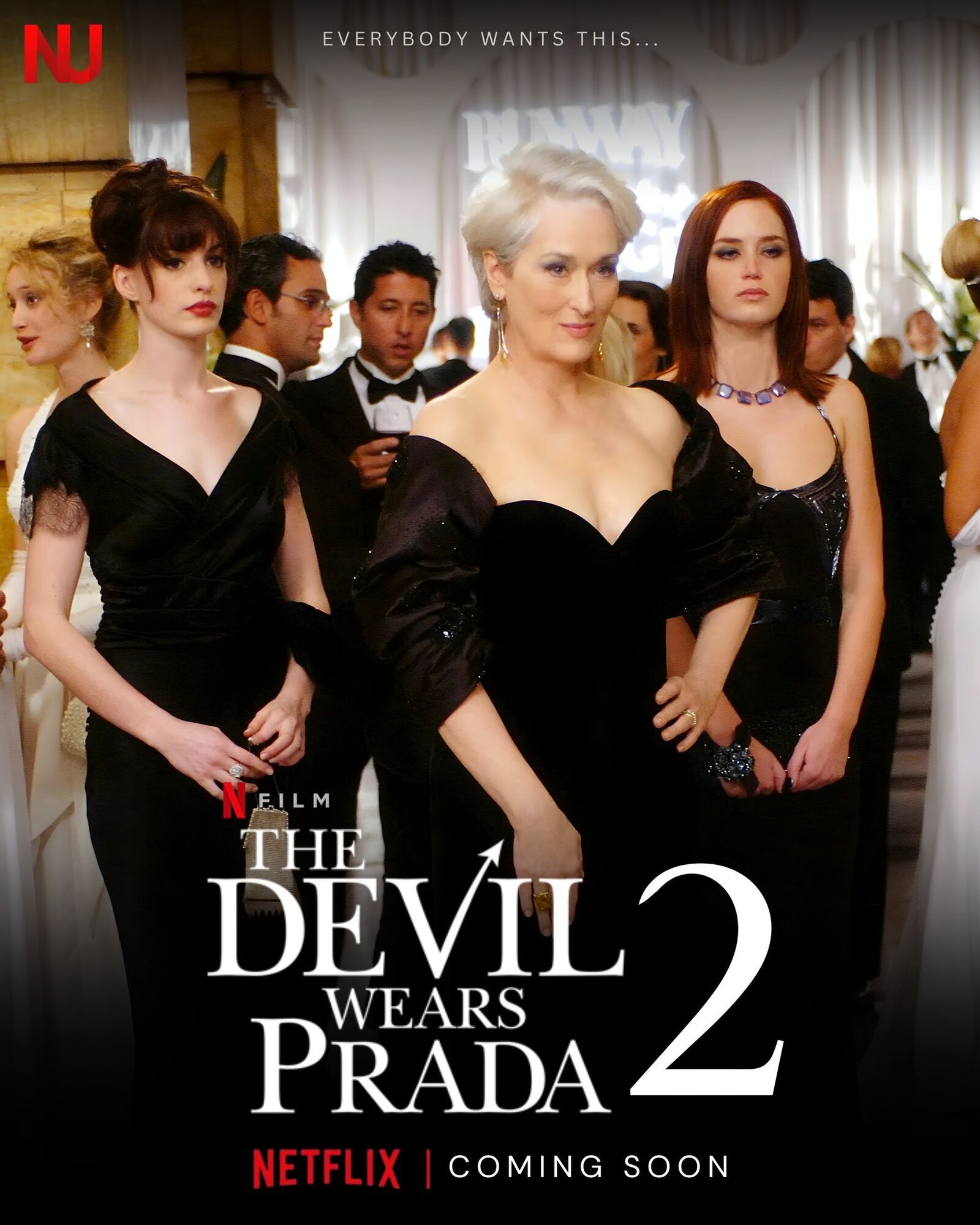 Грандиозное возвращение: вышел тизер "Дьявол носит Prada 2"