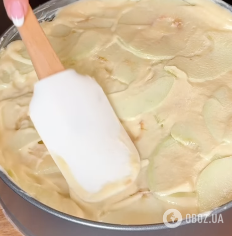 Практически без теста: вкусный яблочный пирог в котором 90% начинки