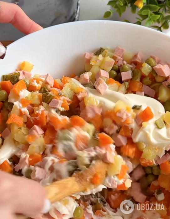 Салат олів'є-рулет для новорічного столу: ділимося рецептом оригінальної страви