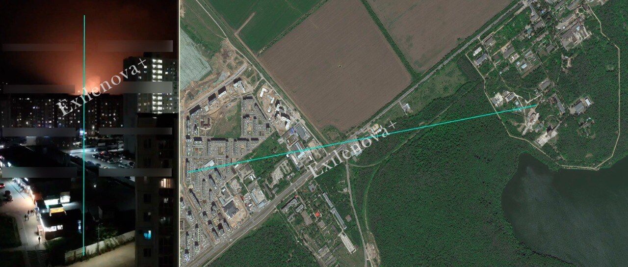 В Воронеже горит конструкторское бюро предприятия, производящего двигатели для "Искандеров". Фото и видео