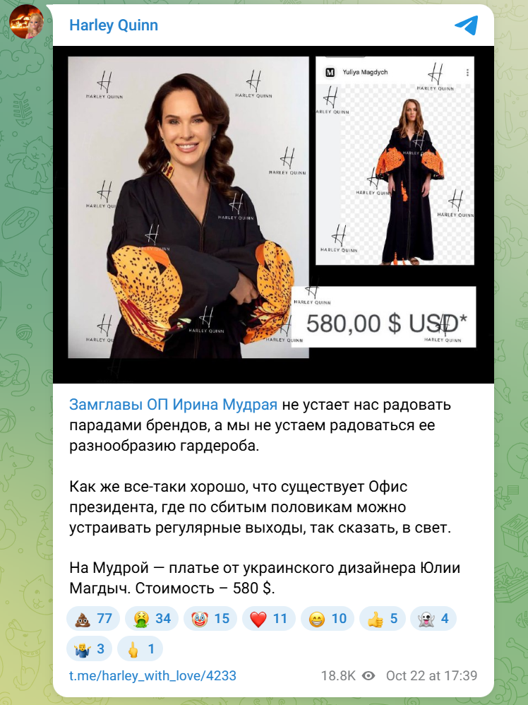 Потенційна кандидатка на посаду міністра юстиції засвітила брендових речей майже на 3 млн грн – ЗМІ