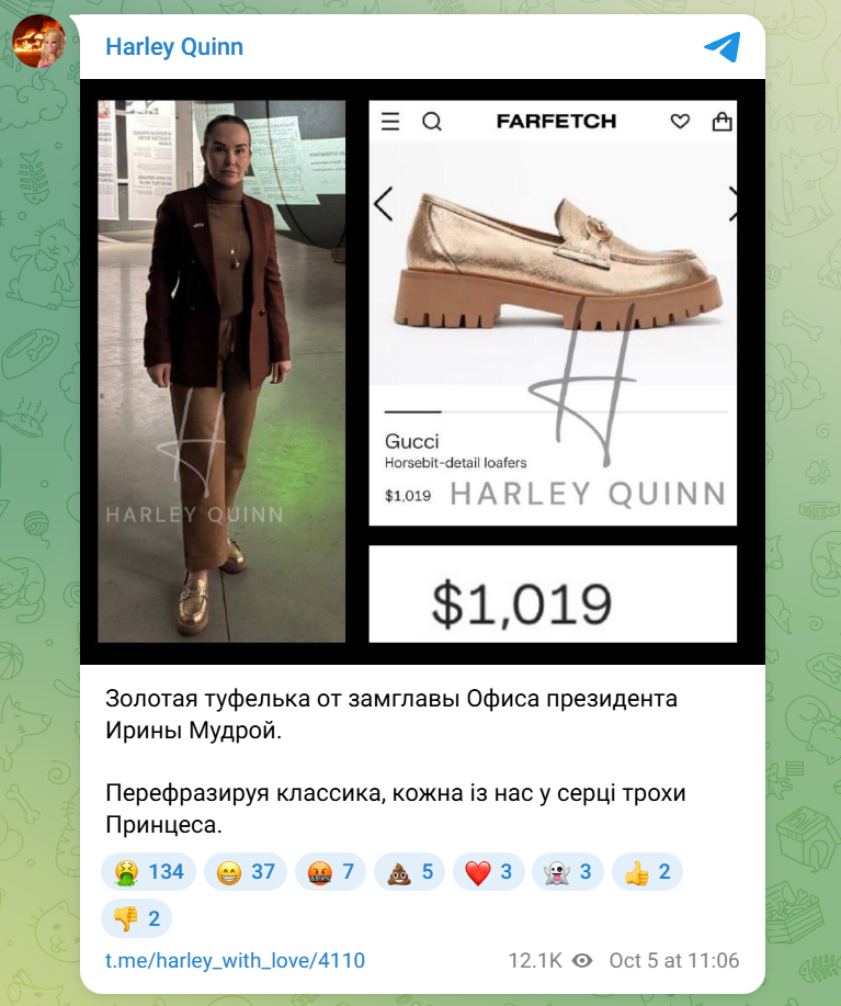 Потенційна кандидатка на посаду міністра юстиції засвітила брендових речей майже на 3 млн грн – ЗМІ