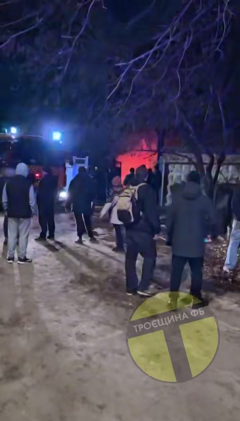 В Киеве на Троещине произошел взрыв, вспыхнул пожар: есть пострадавший. Подробности и видео