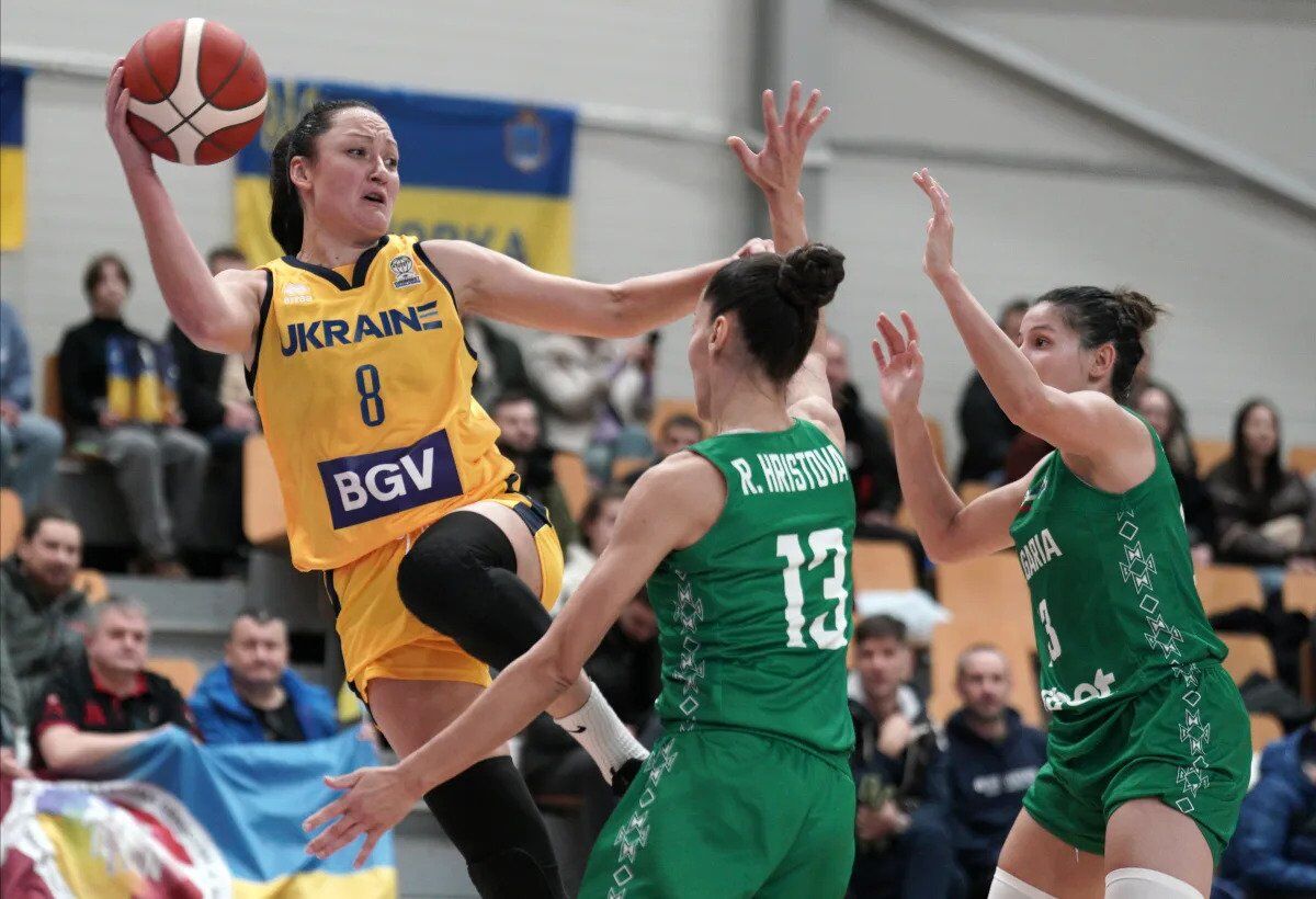 Збірна України програла Болгарії у відборі на жіночий Євробаскет-2027