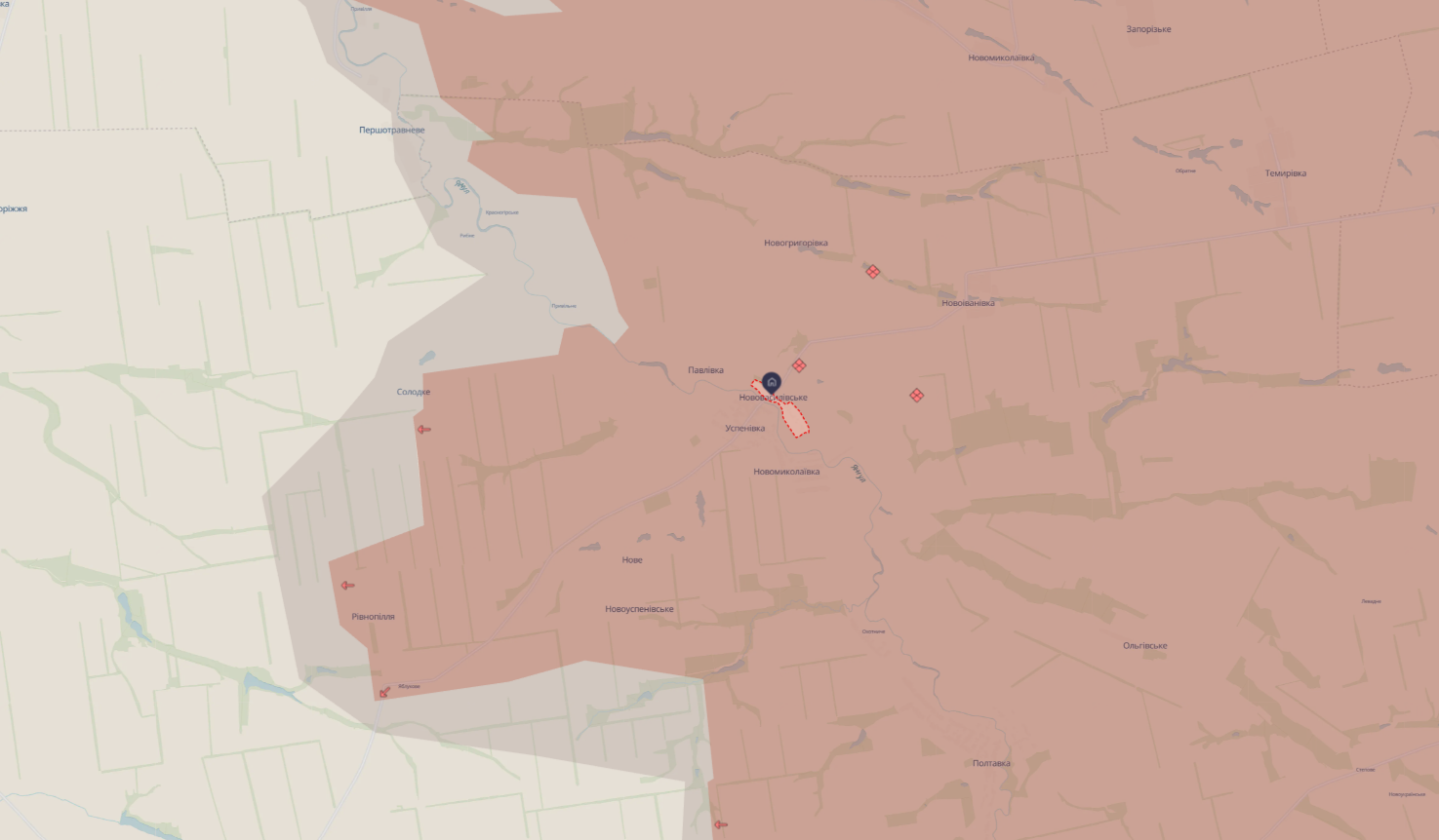 ЗСУ відійшли з Нововасилівського на більш вигідні для оборони позиції: Сили оборони розкрили деталі