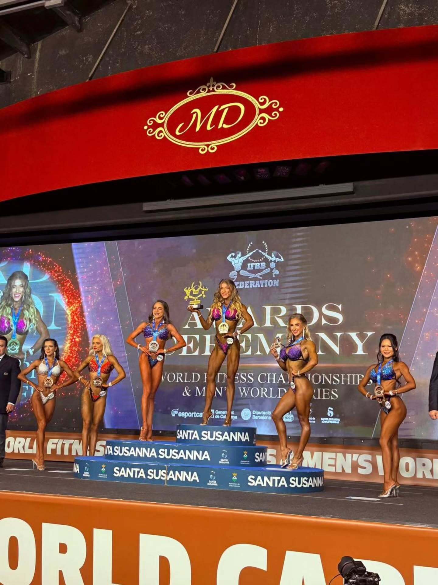Украинские красавицы выиграли чемпионат мира по бодибилдингу и фитнесу в Испании. Фото