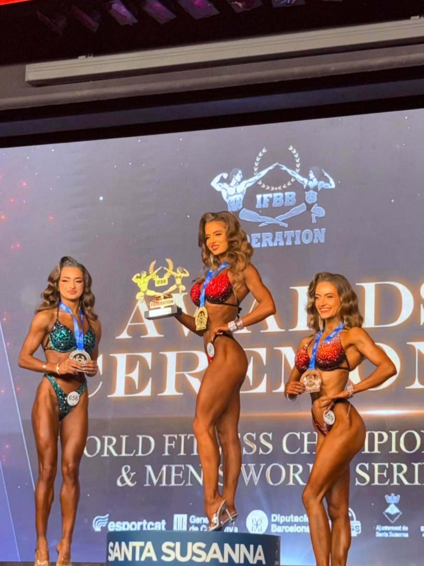 Украинские красавицы выиграли чемпионат мира по бодибилдингу и фитнесу в Испании. Фото