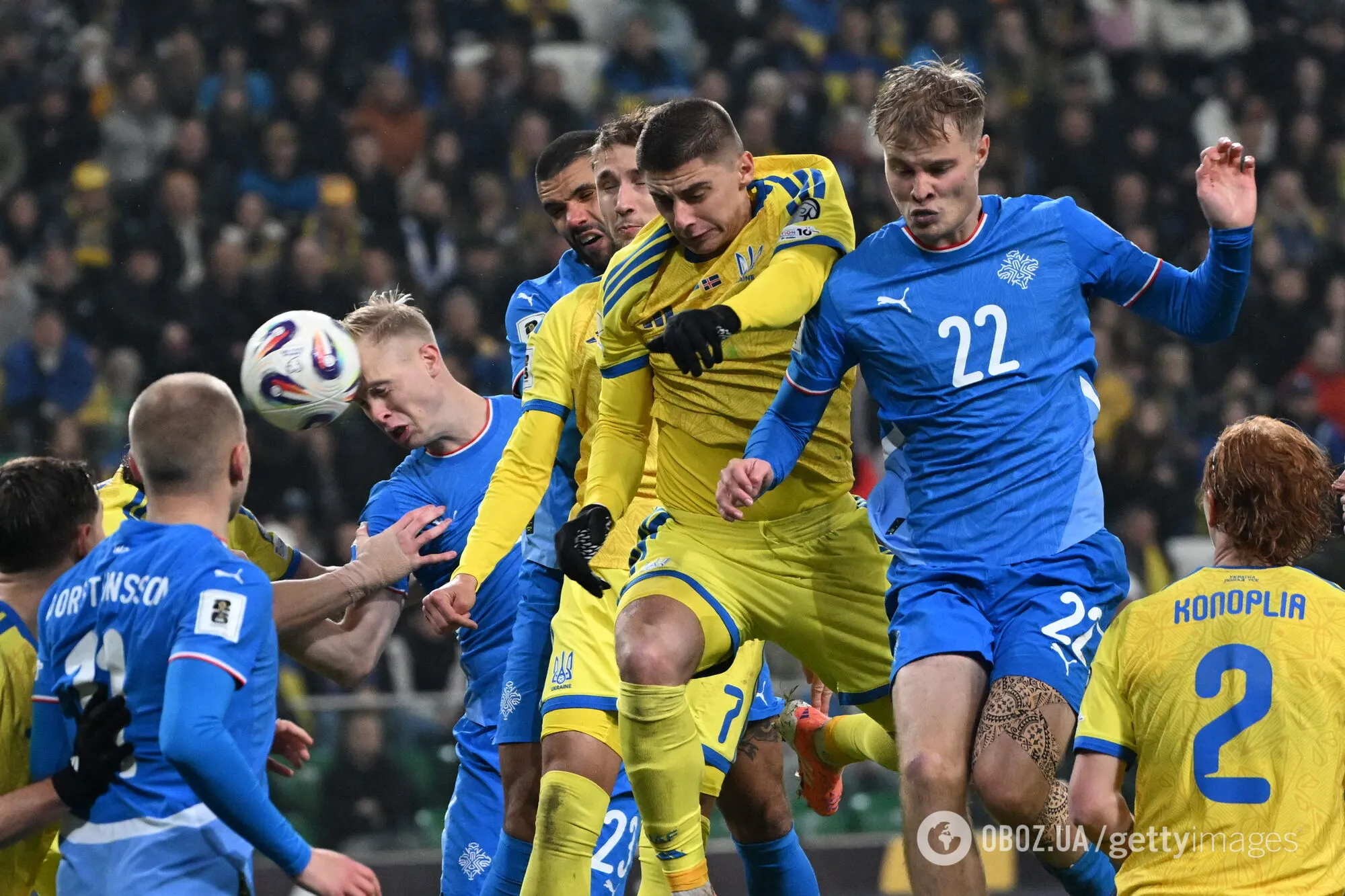 Україна з перемогою вийшла у плей-оф чемпіонату світу з футболу-2026. Відео