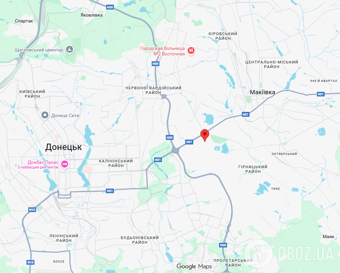 В Донецке взорвалась подстанция: город обесточен, зато пожар видно издалека. Фото и видео