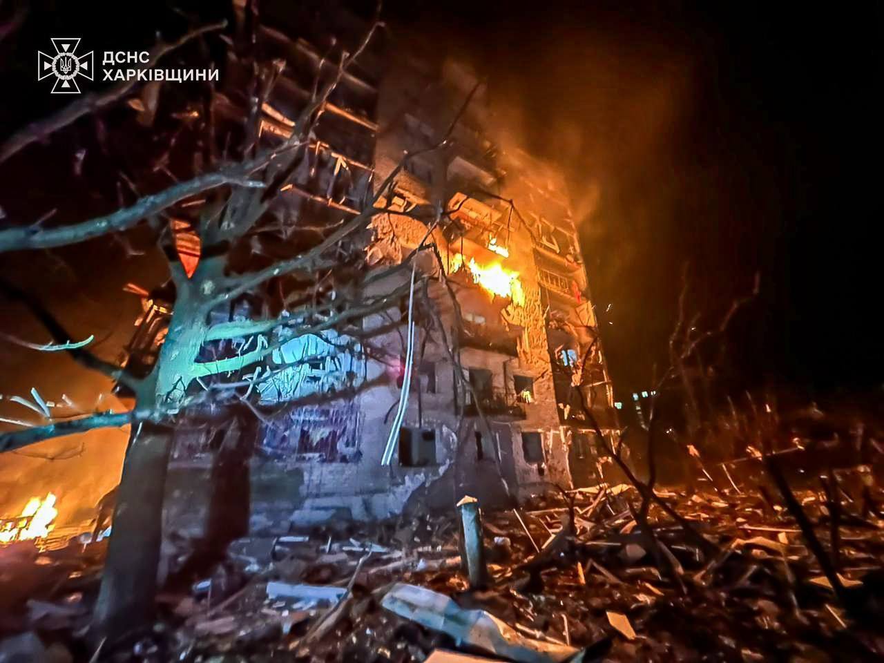 Росія вночі атакувала Україну двома ракетами і дронами: сили ППО знешкодили 91 зі 128 ворожих безпілотників