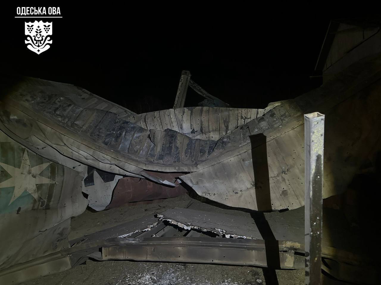 Оккупанты атаковали энергетическую и портовую инфраструктуру Одесской области: произошли пожары, пострадал человек. Фото