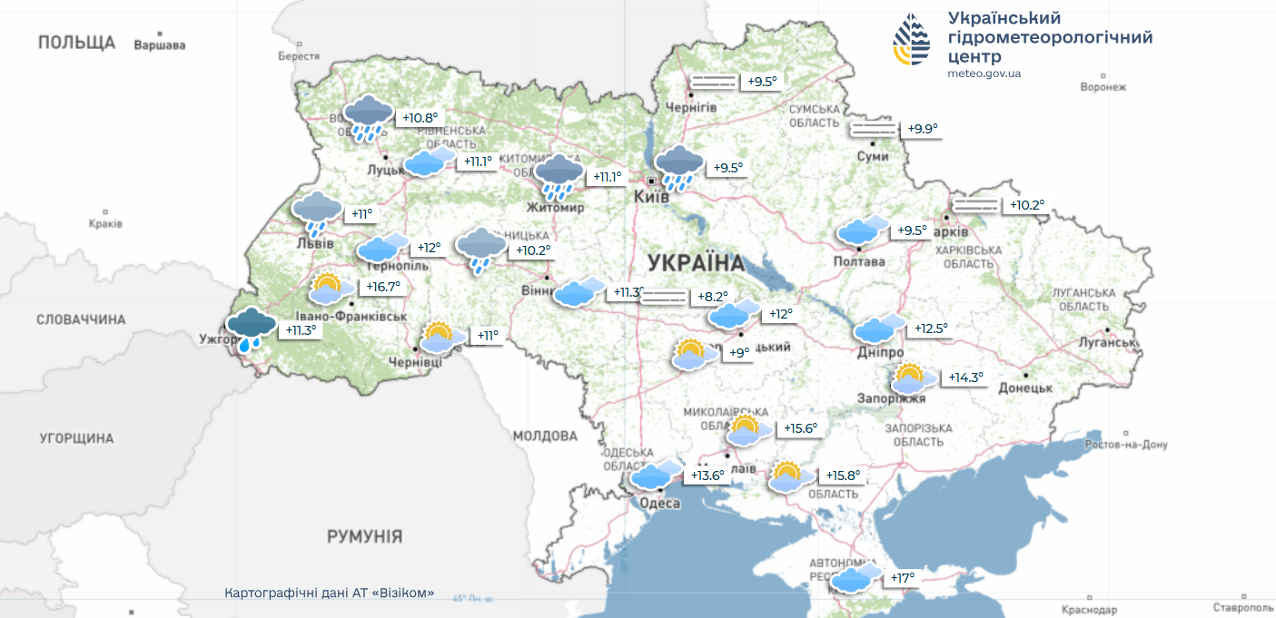 Ждать ли снега и мороза в Украине в ближайшие семь дней: синоптики дали прогноз на неделю