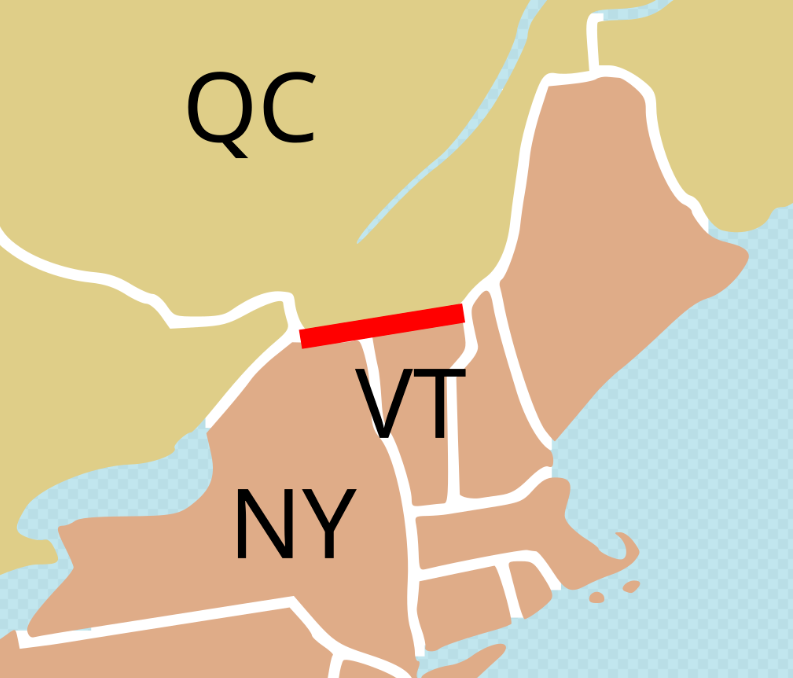 Где самая длинная в мире граница между странами: как получилось, что она зигзагообразная