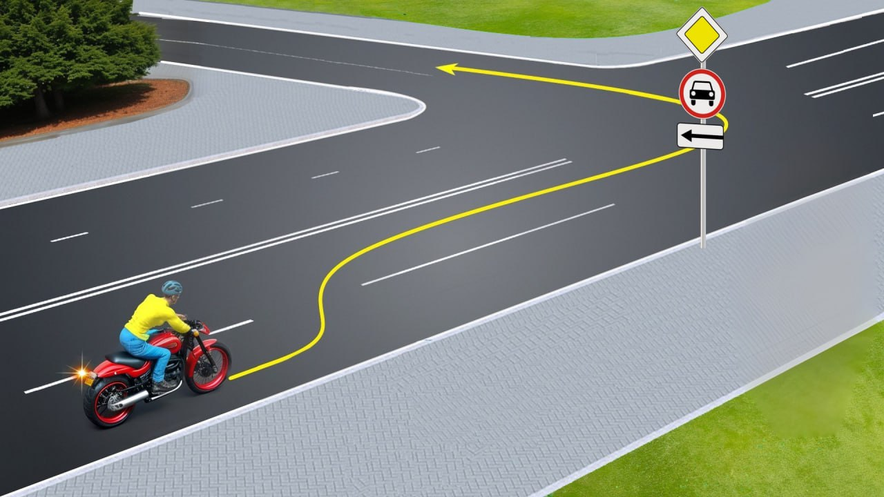 Можно ли повернуть налево? Тест на знание ПДД