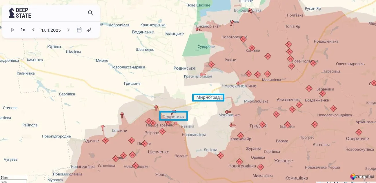 Путін відчайдушно утилізує своїх вояків у Покровську й готує битву за "пояс фортець". Інтерв'ю зі Жмайлом