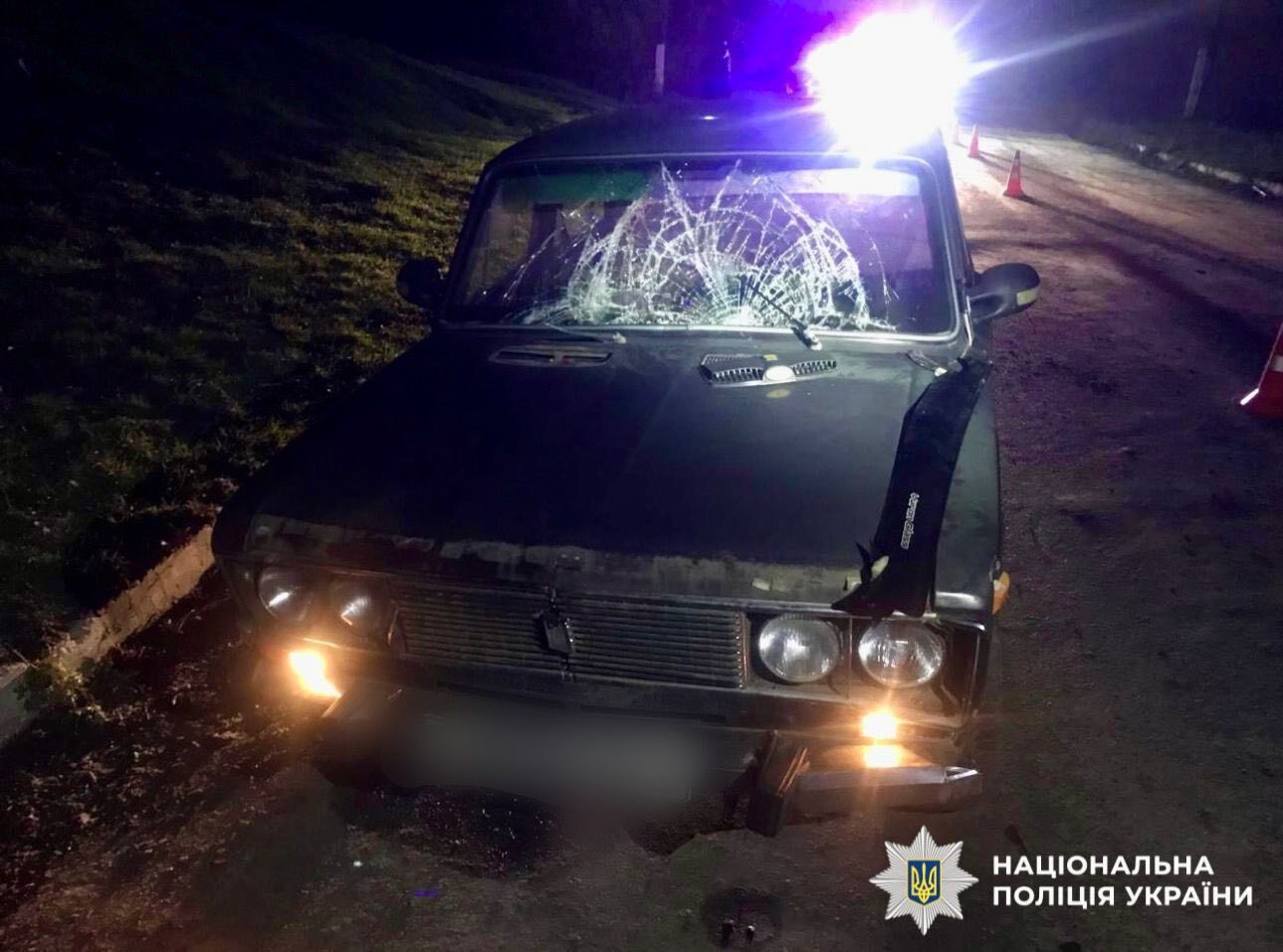 На Київщині п’яний водій на швидкості збив пішохода. Подробиці ДТП та фото