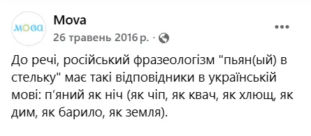 Як сказати українською "п'яний в стельку": є чудові варіанти