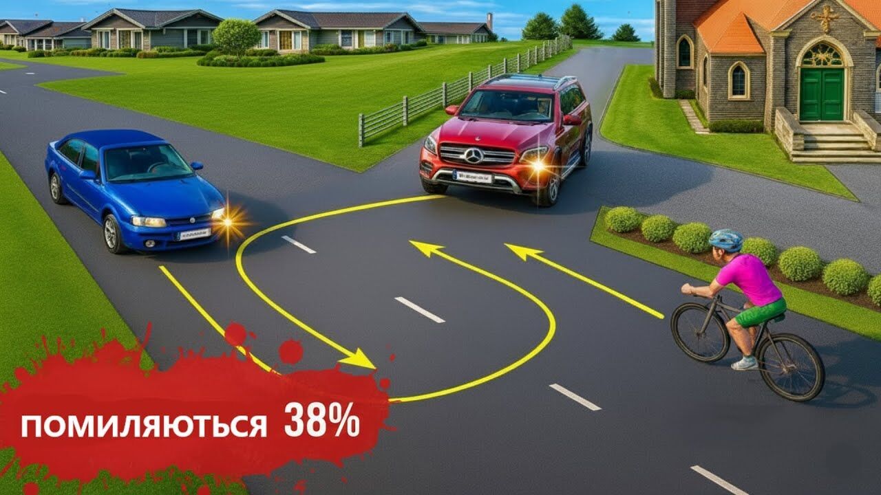 В каком порядке проедут транспортные средства? Тест на знание ПДД
