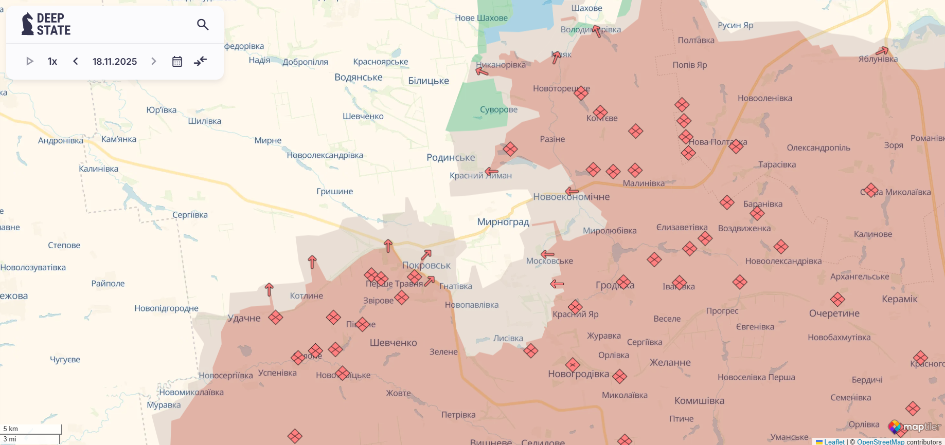 "Еще не катастрофа, но очень угрожающе": Рахманин указал на риски из-за ситуации на Покровском направлении. Карта