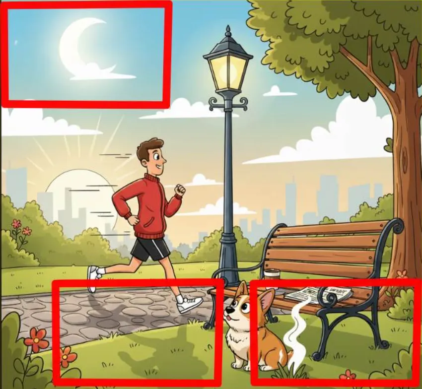 Найдите три ошибки: непростая головоломка