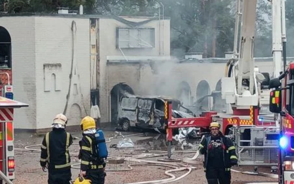 У Фінляндії на території готелю вибухнув фургон: загинуло двоє людей. Фото