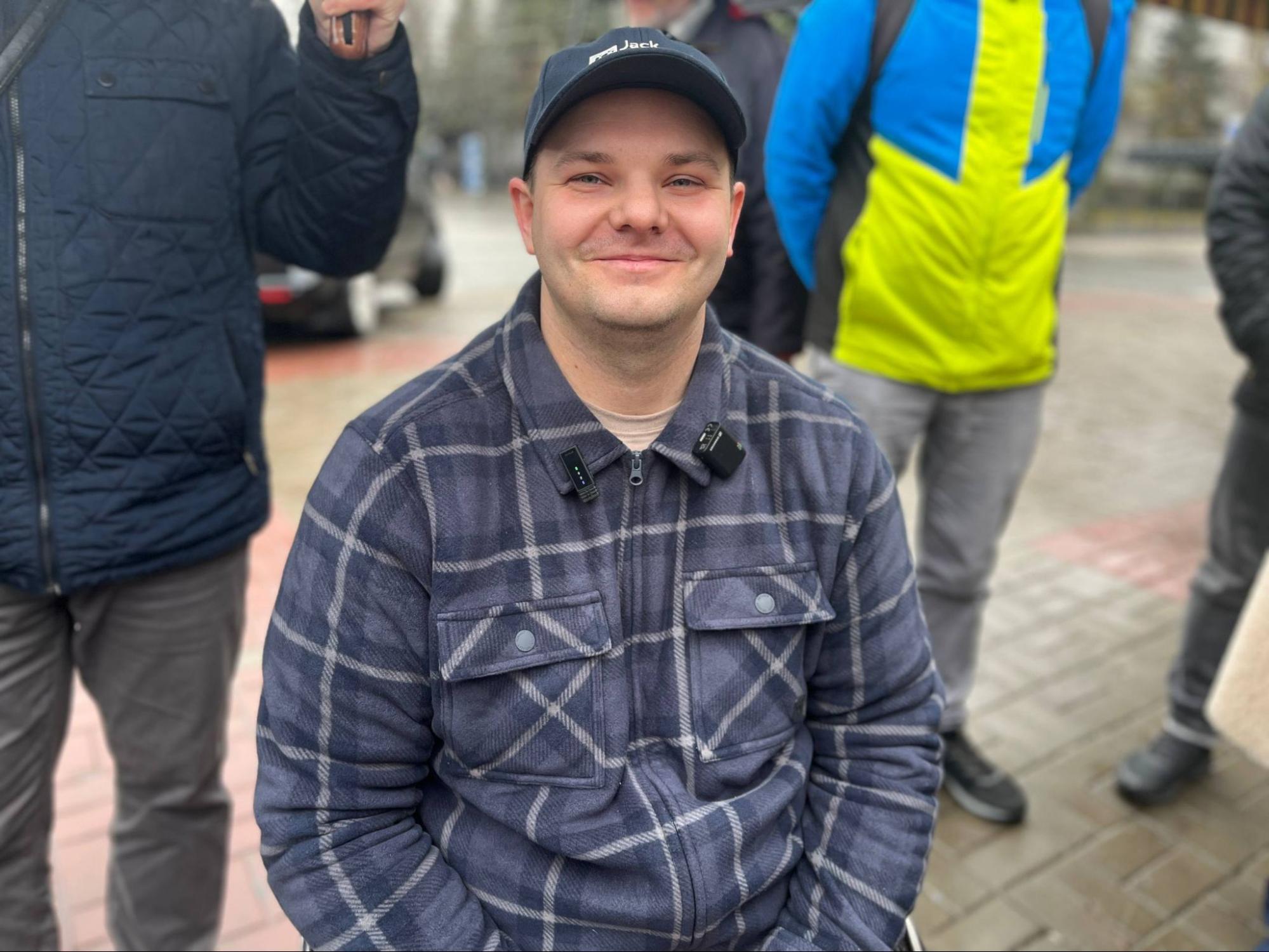 В Днепре презентовали первый безбарьерный маршрут в рамках национального проекта. Фото